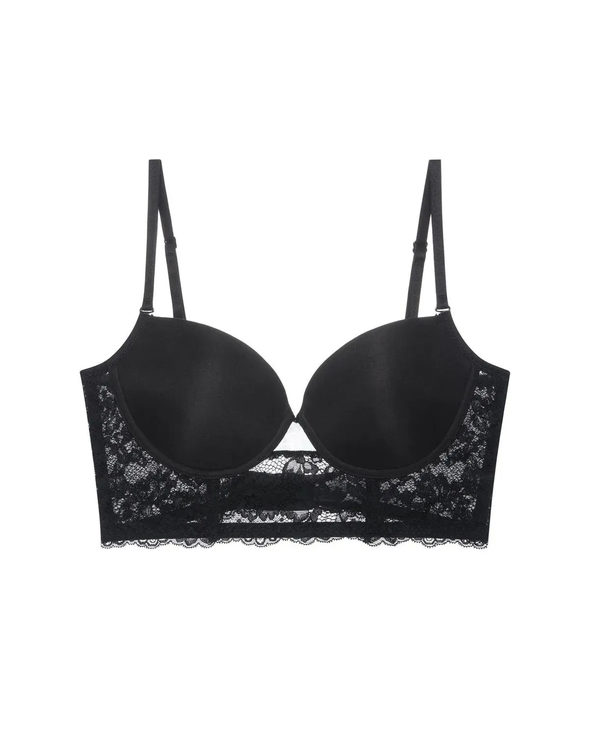 Sujetador con aros suaves Lace Beauty Back Wrap Chest Fixed Coaster Gather