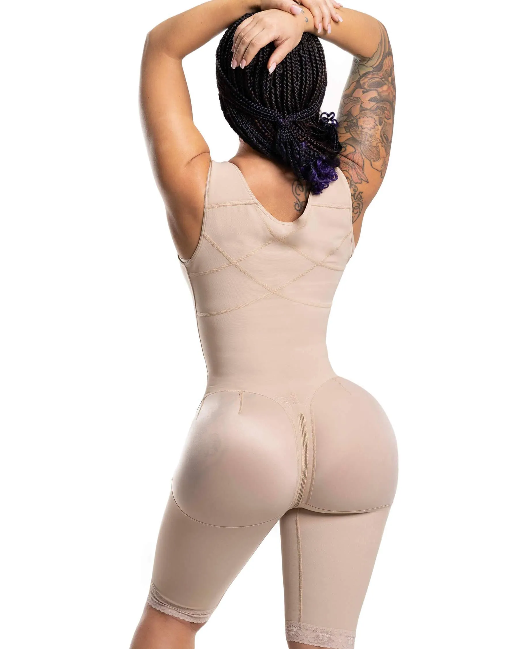 Fajas sin mangas con busto abierto