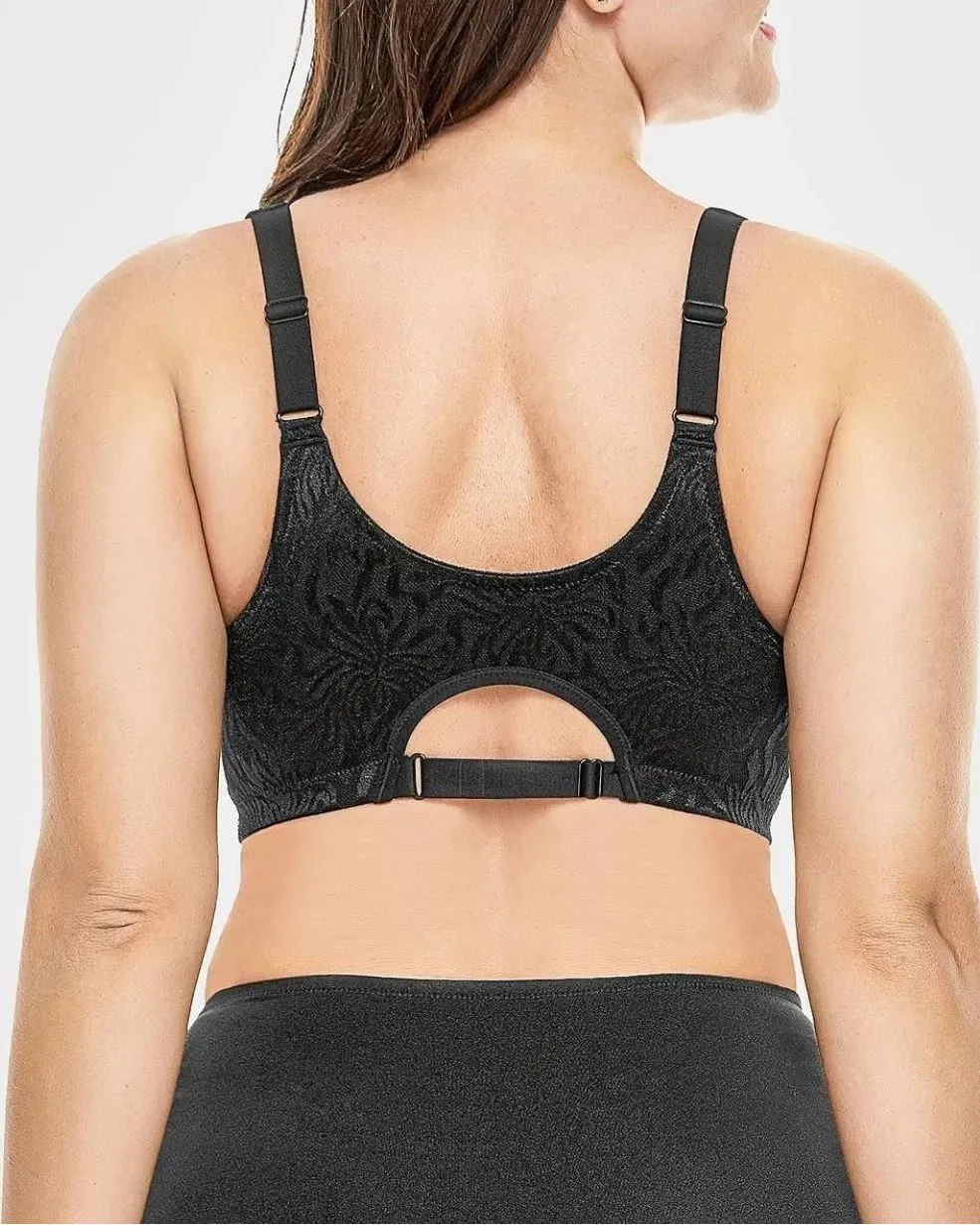 Sujetador minimizador de cierre frontal sin aros sin relleno de talla grande