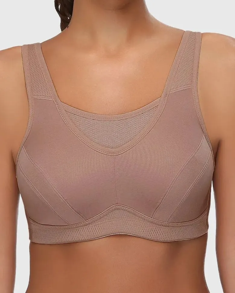 Sujetador deportivo transpirable Solid Absorb