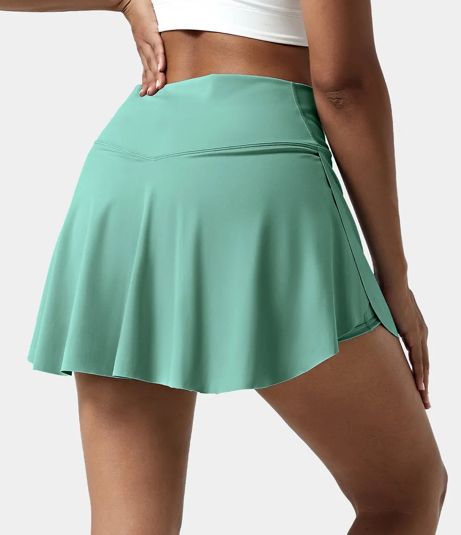 Side Pocket 2-in-1 Tennis Skirt