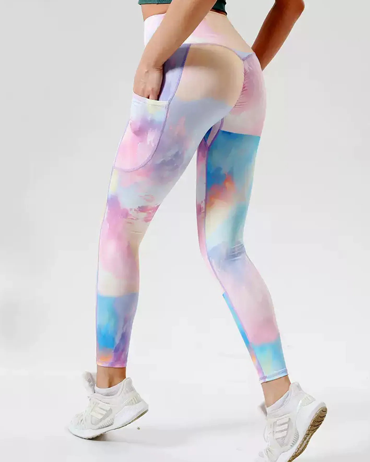 High-Waisted And Hip-Lifting Pockets Yoga Pants