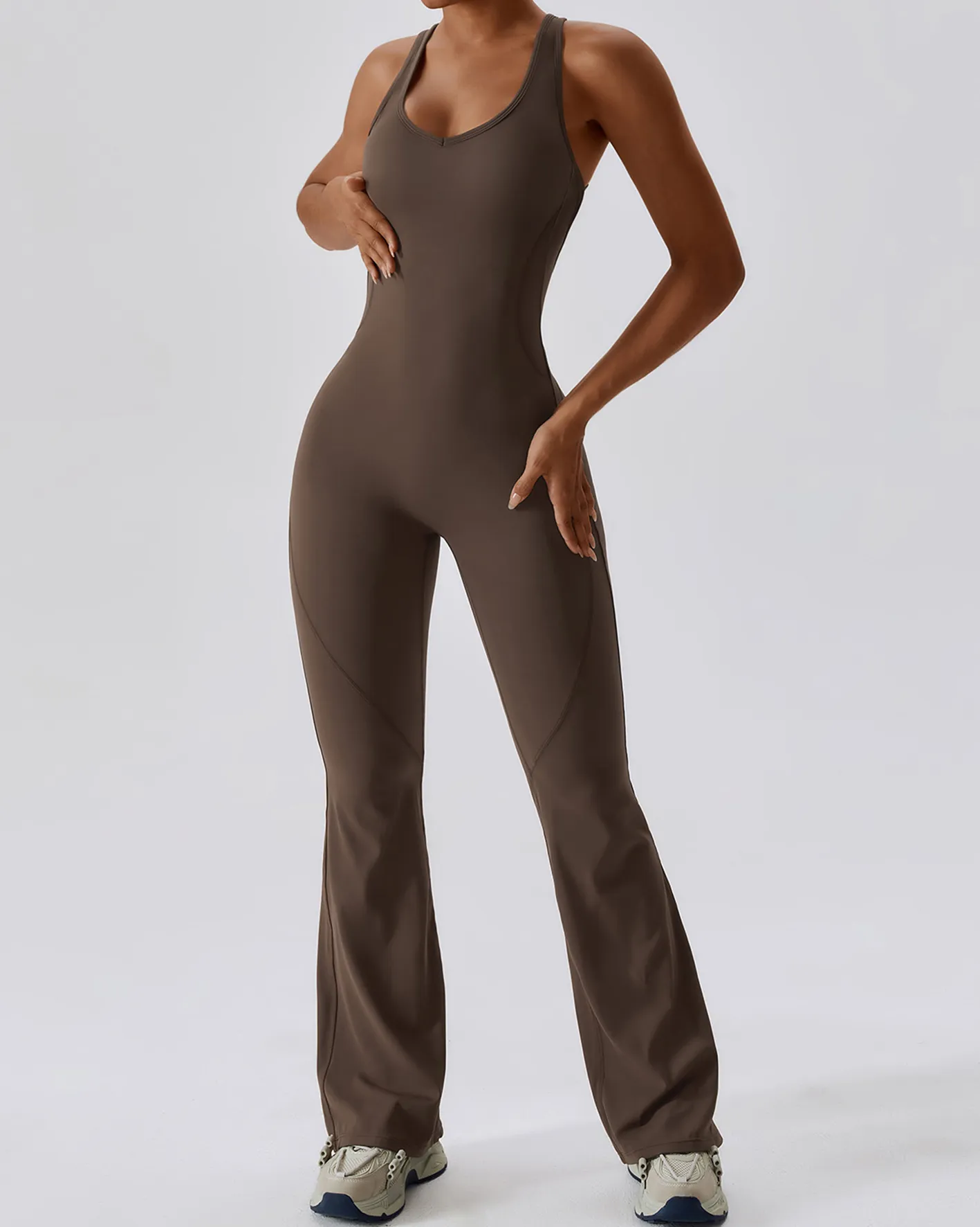 Hip Lift And Abdominal Pull-In One-Piece Yoga