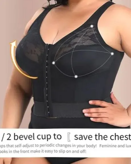 Parte delantera de la ropa interior del cuerpo del cuerpo del anillo de acero sin encaje