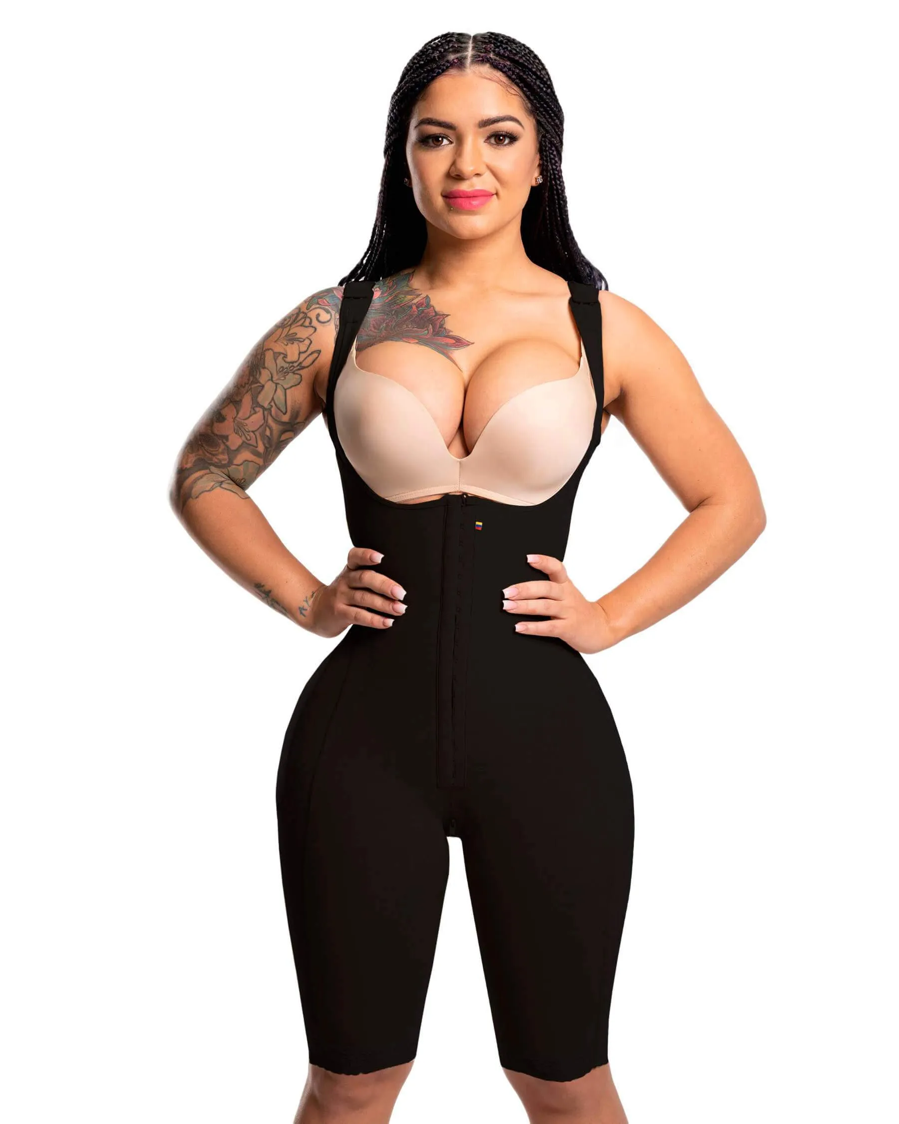 Fajas sin mangas con busto abierto