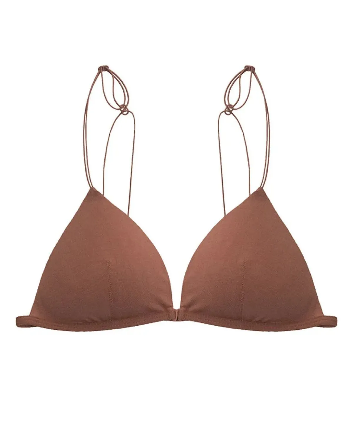 Sujetador de ropa interior con botón delantero francés