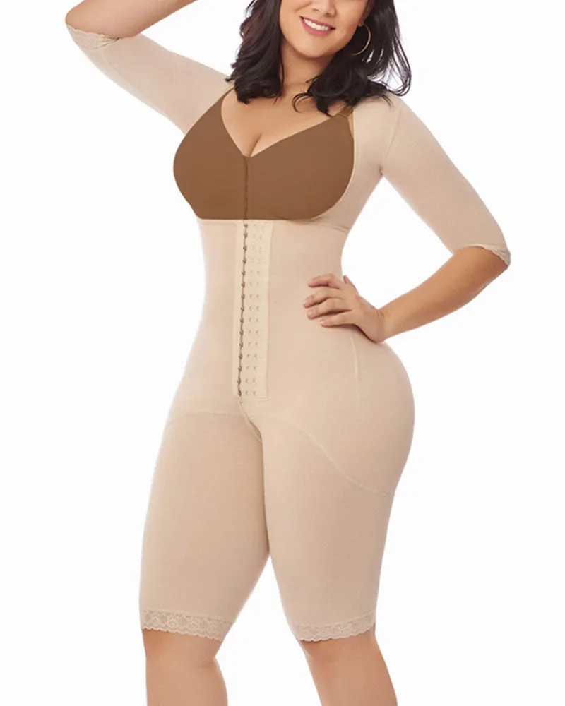 Faja post quirúrgica larga entera algodón