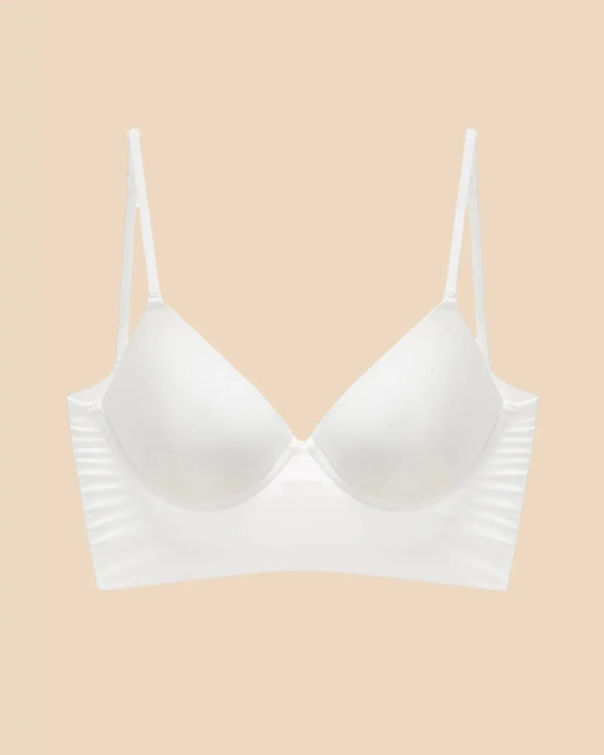 Sujetador con aros suaves