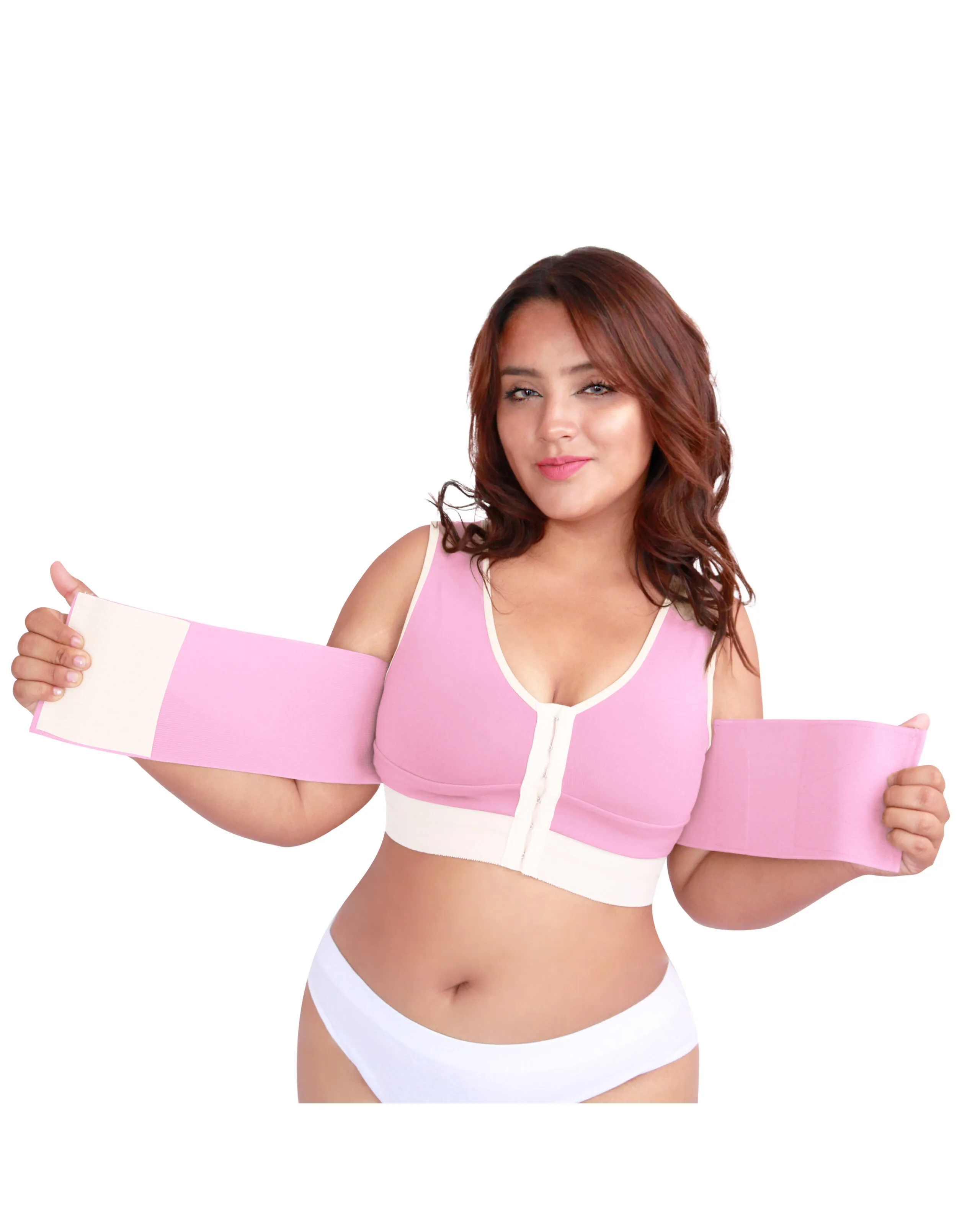 Sujetador sin mangas para mujer con tops con cinturón