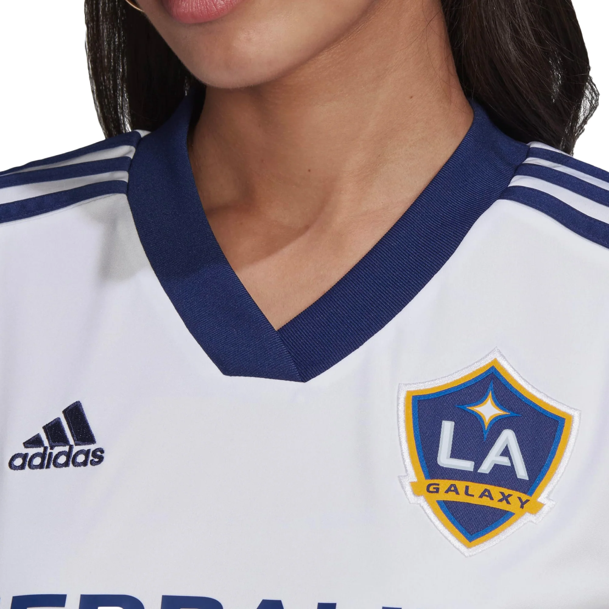 adidas Women's LA Galaxy 2022/23 Home Jersey White/Navy