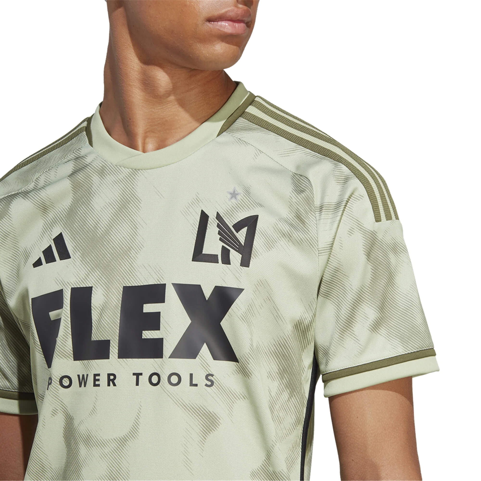 adidas Men's LAFC 2023/24 Authentic Away Jersey Lime/Green