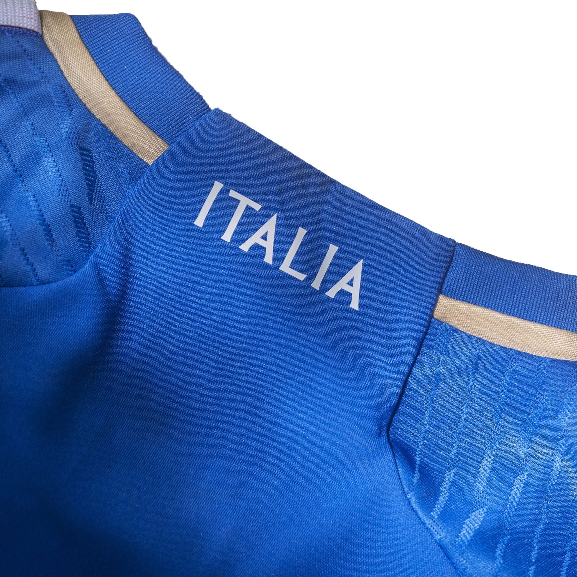 adidas Men's Italy 2023/24 Authentic Home Jersey Blue