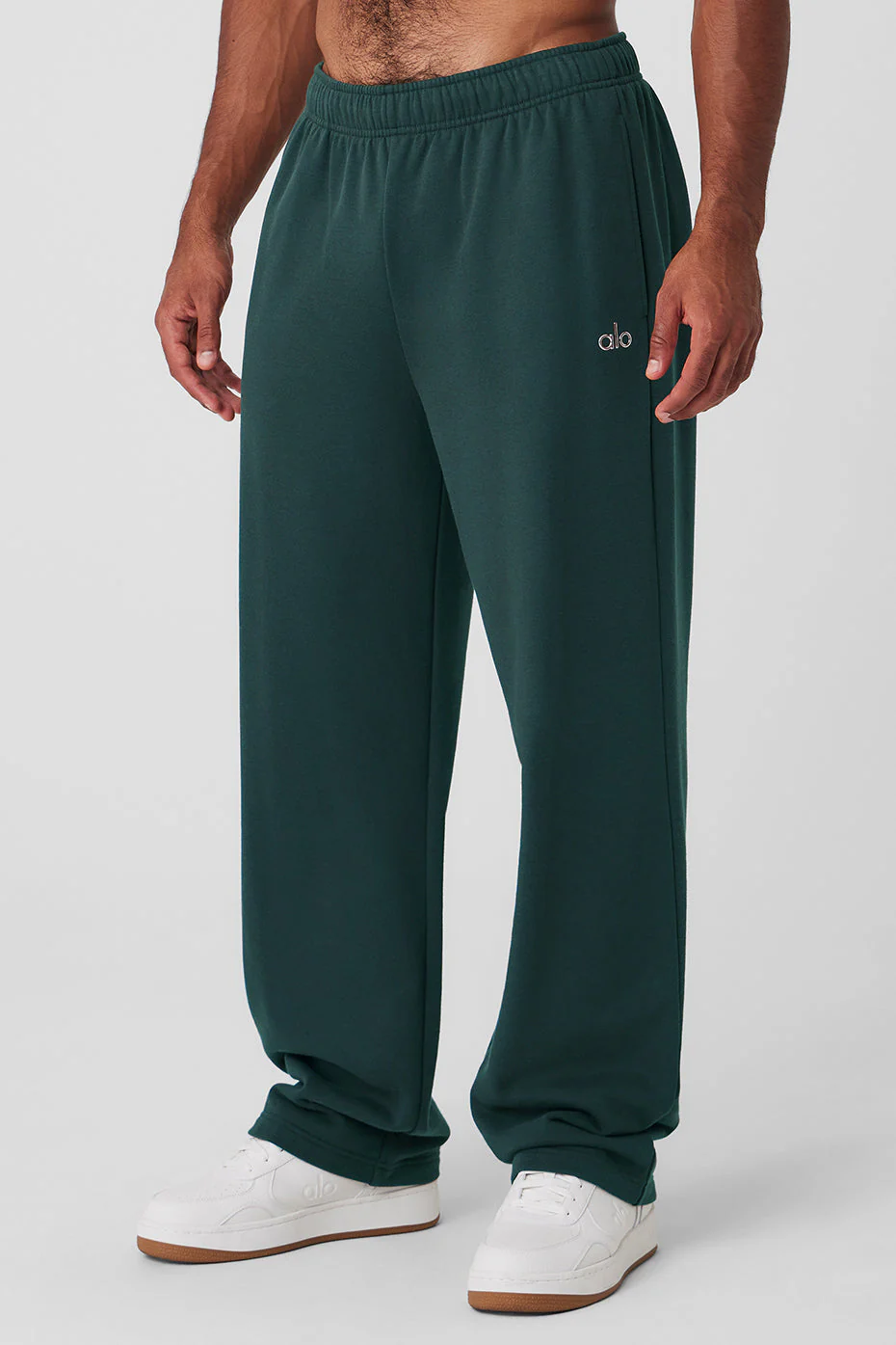 Accolade Straight Leg Sweatpant - Midnight Green