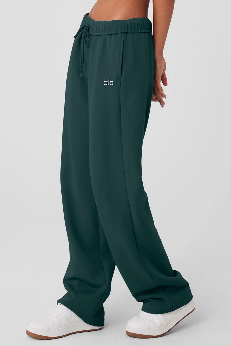 Accolade Straight Leg Sweatpant - Midnight Green