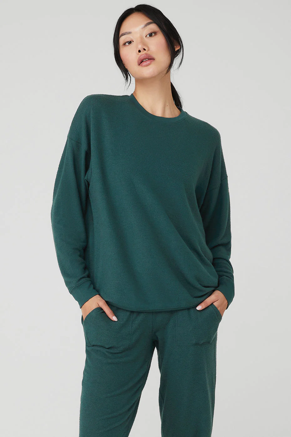 Soho Pullover - Midnight Green