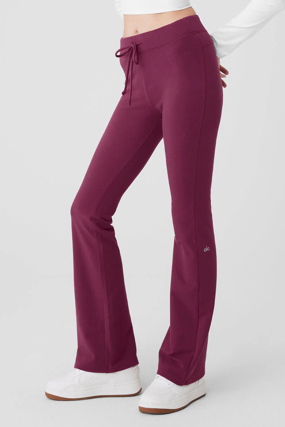 Sway Bootcut Sweatpant - Wild Berry