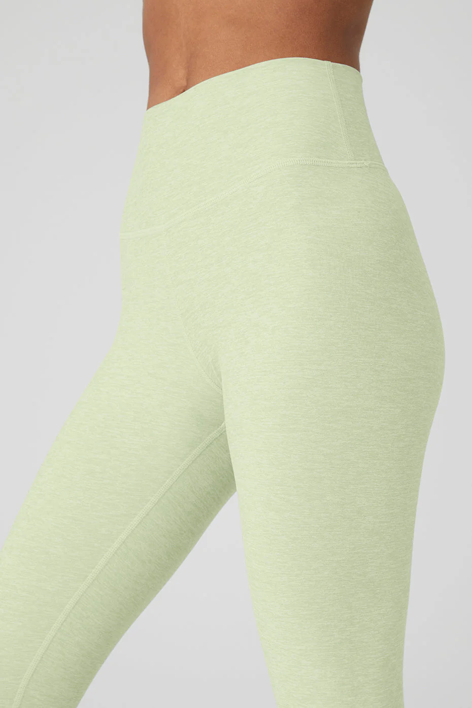 Alosoft High-Waist 7/8 Highlight Legging - Iced Green Tea Heather
