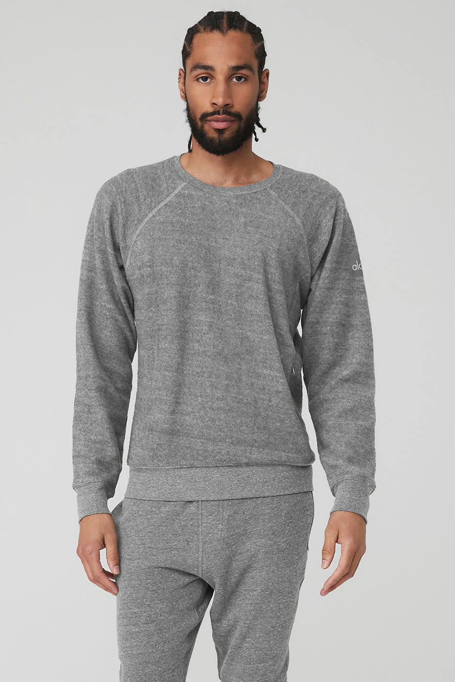 Triumph Crew Neck Sweatshirt - Grey Triblend