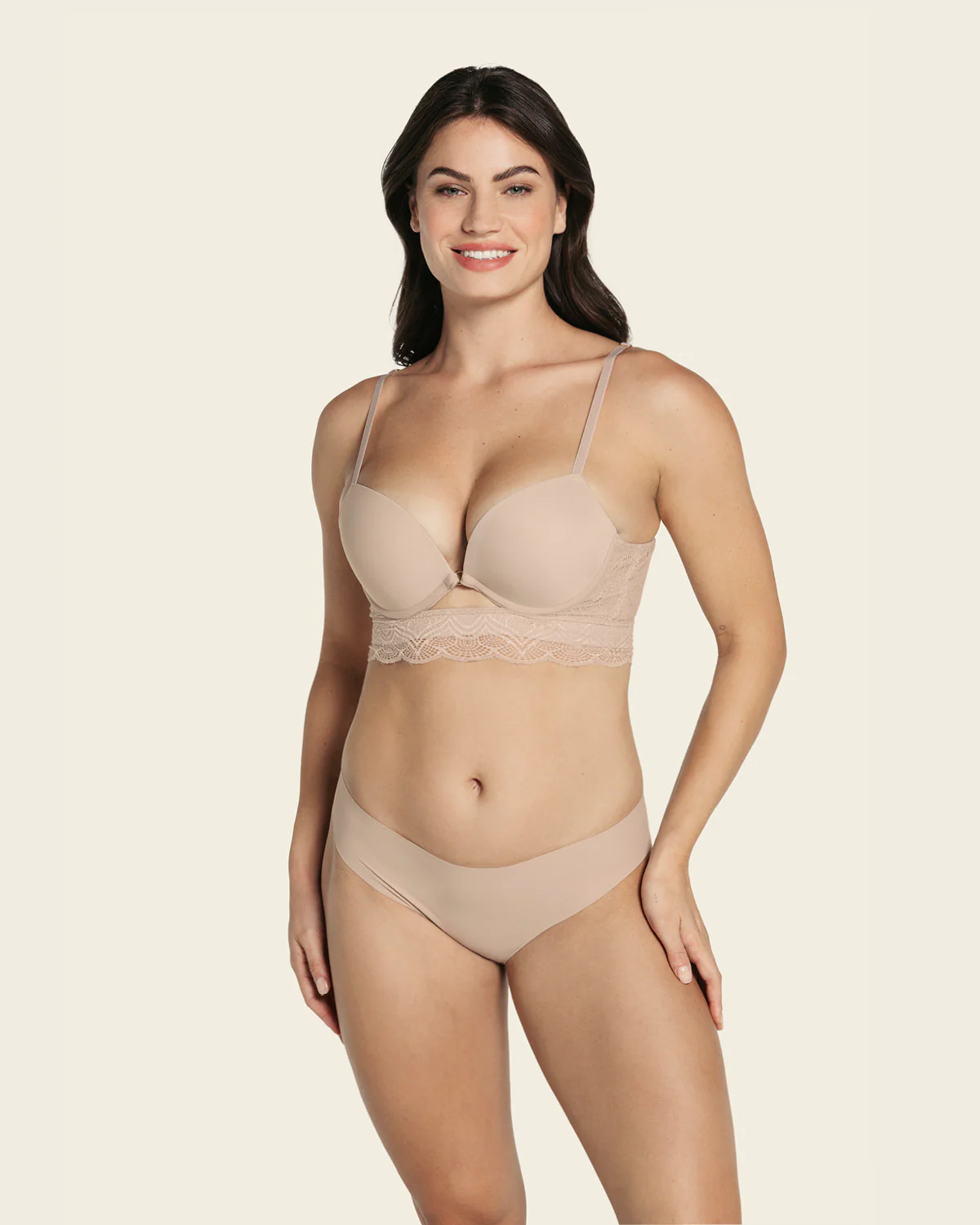 Brasilera invisible con tela inteligente