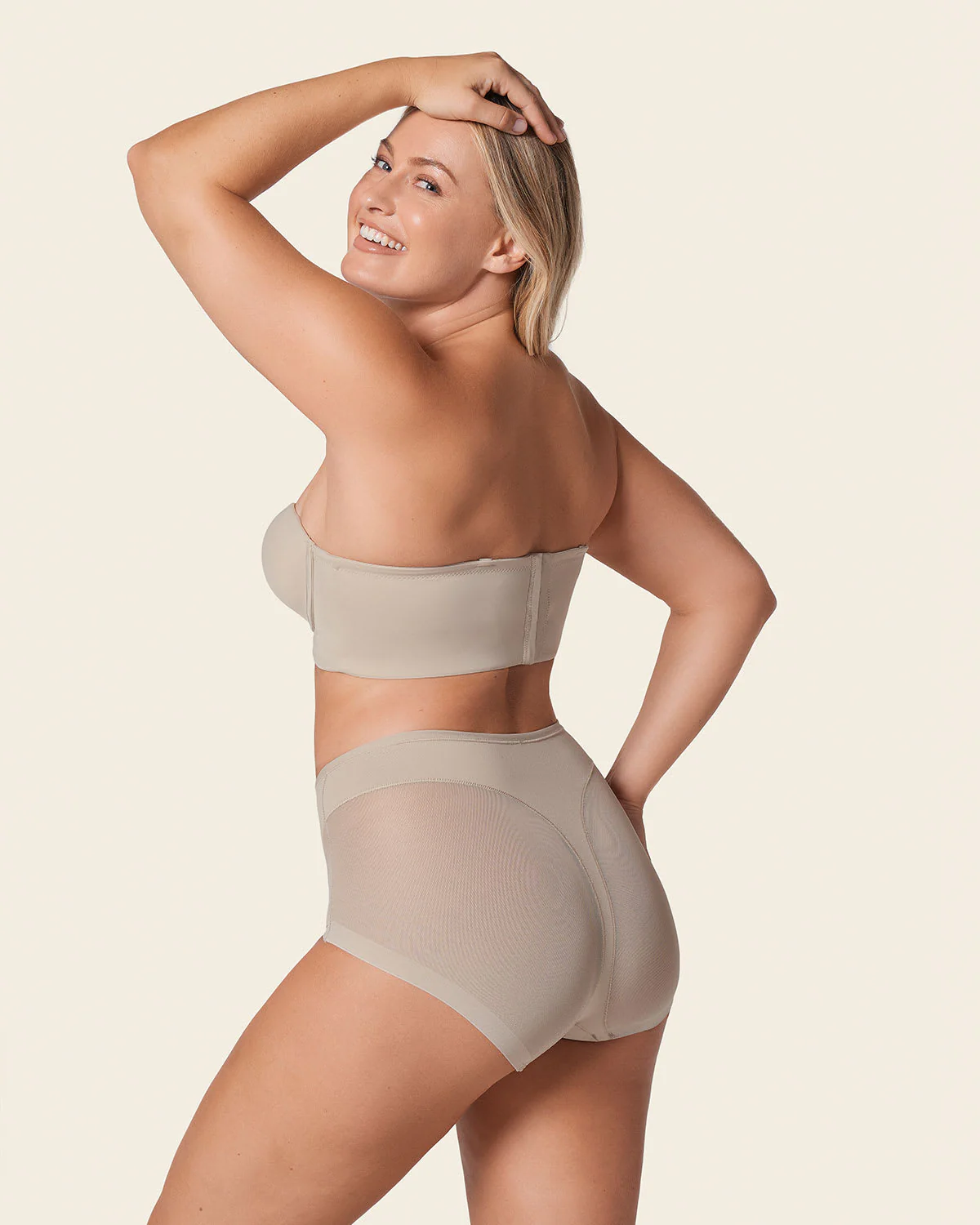 Panty clásico invisible con tul