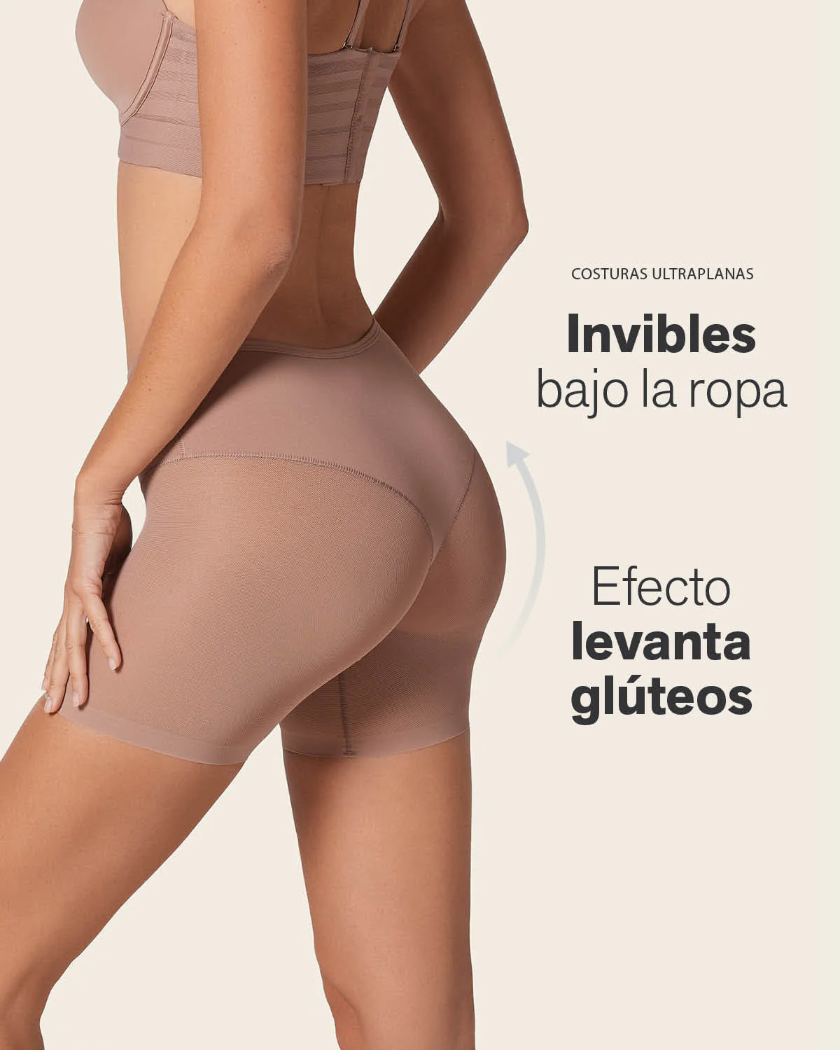 Panty faja invisible de control efecto brasilera