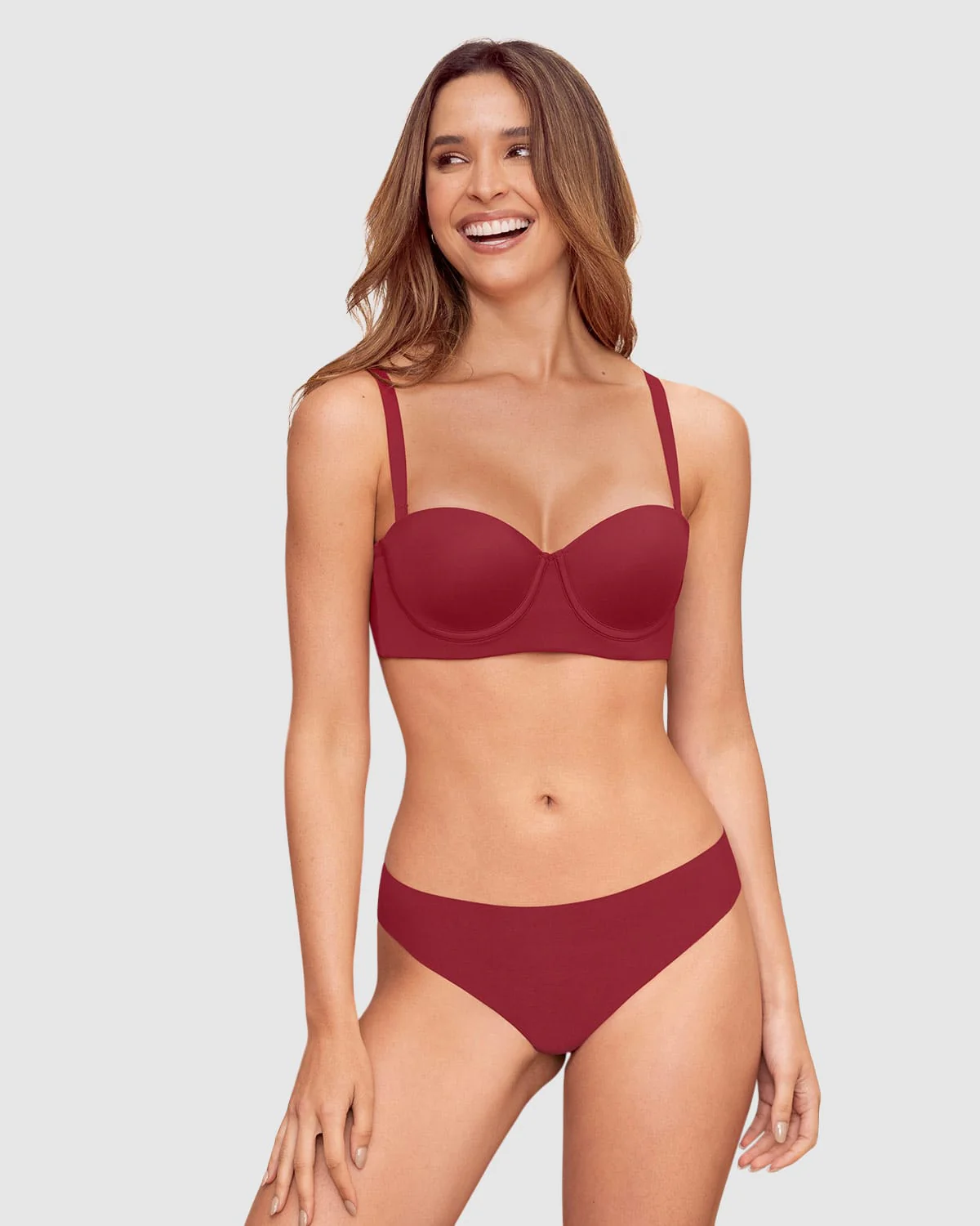 Brasilera invisible con tela inteligente