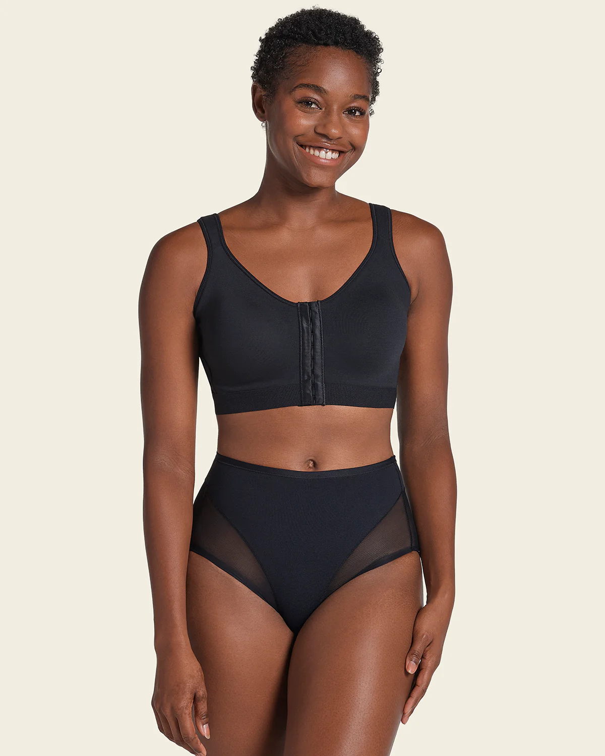 Panty clásico invisible con tul