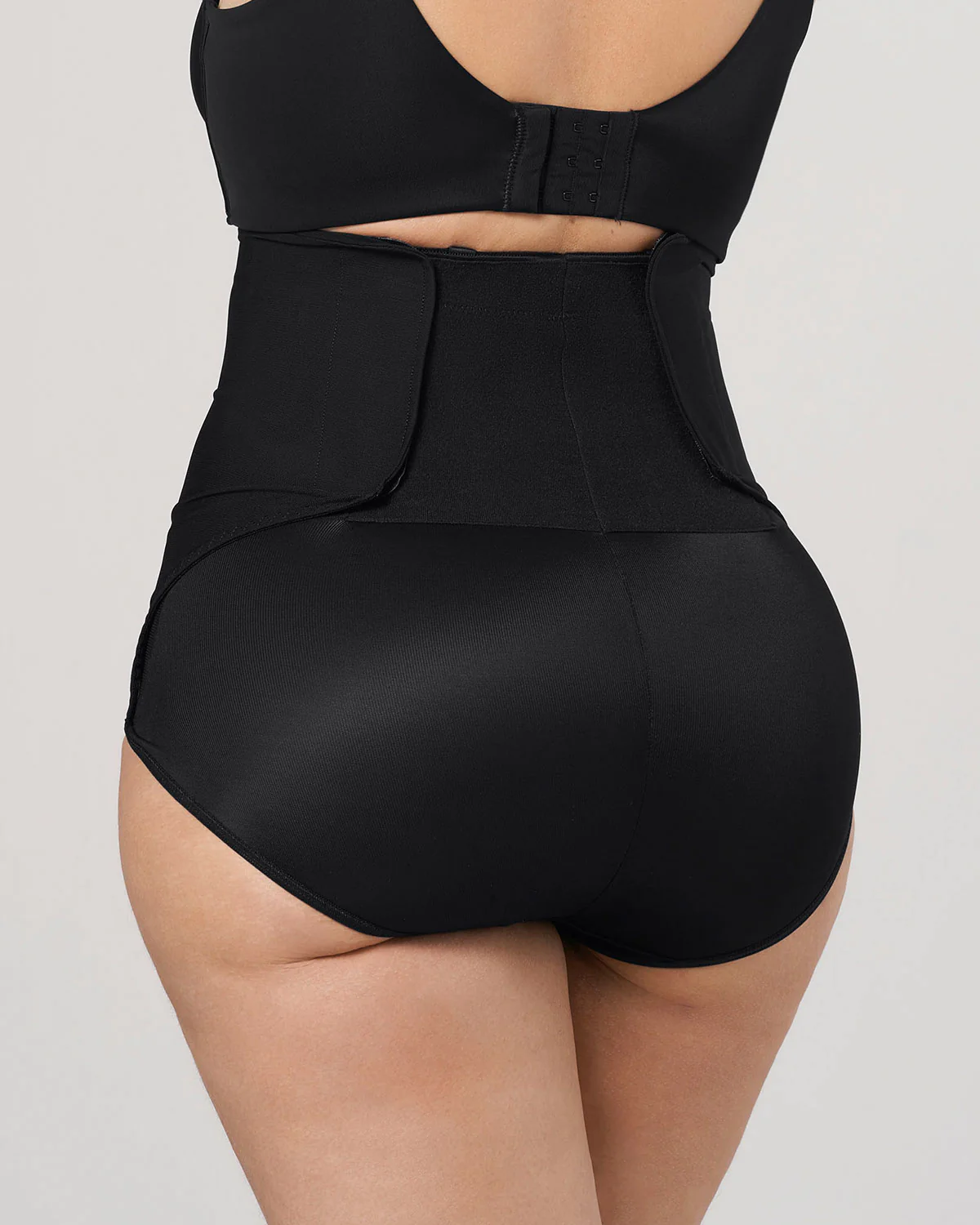 Panty faja postparto y postquirúrgico con laterales en velcro