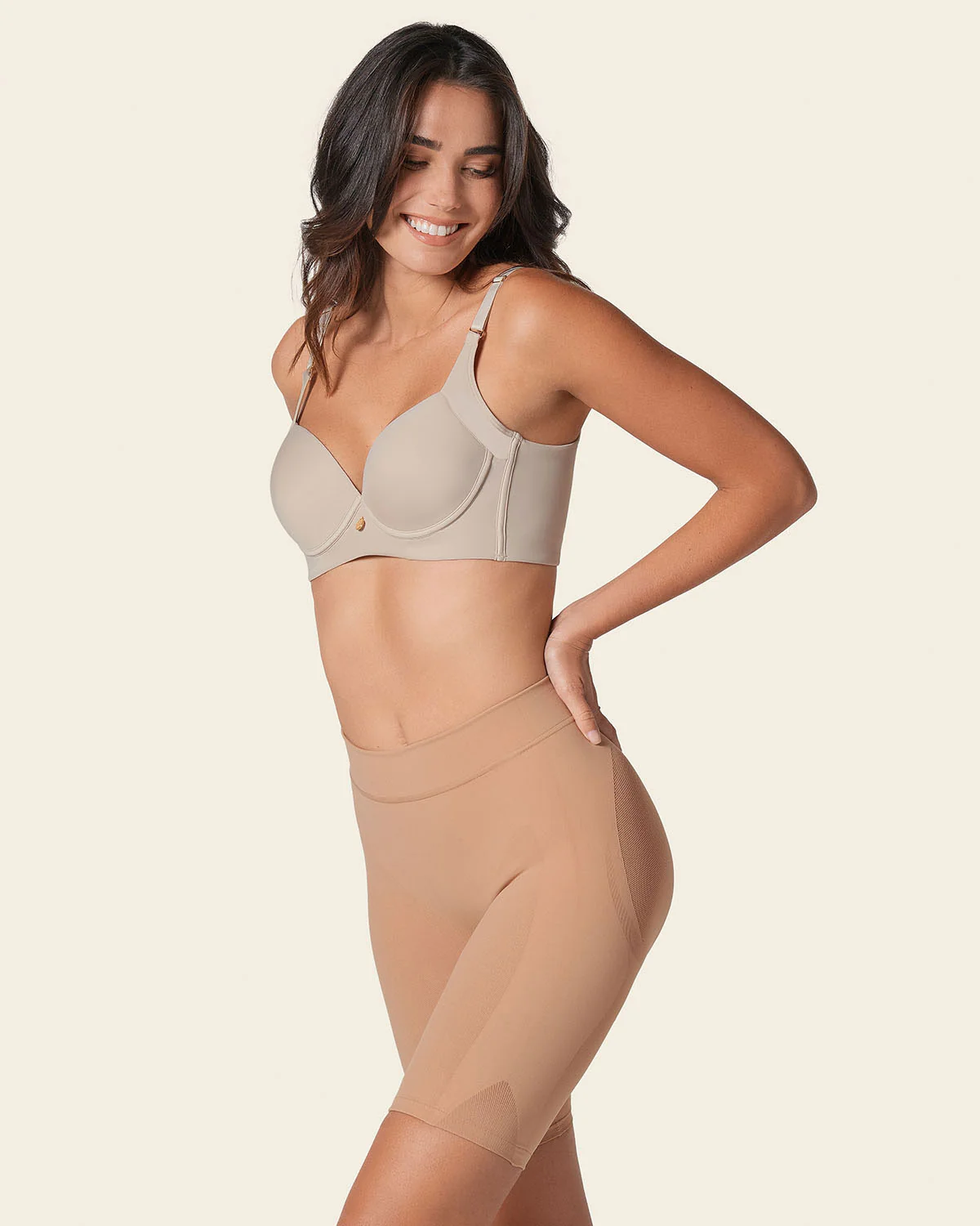 Panty faja seamless con efecto levanta glúteos