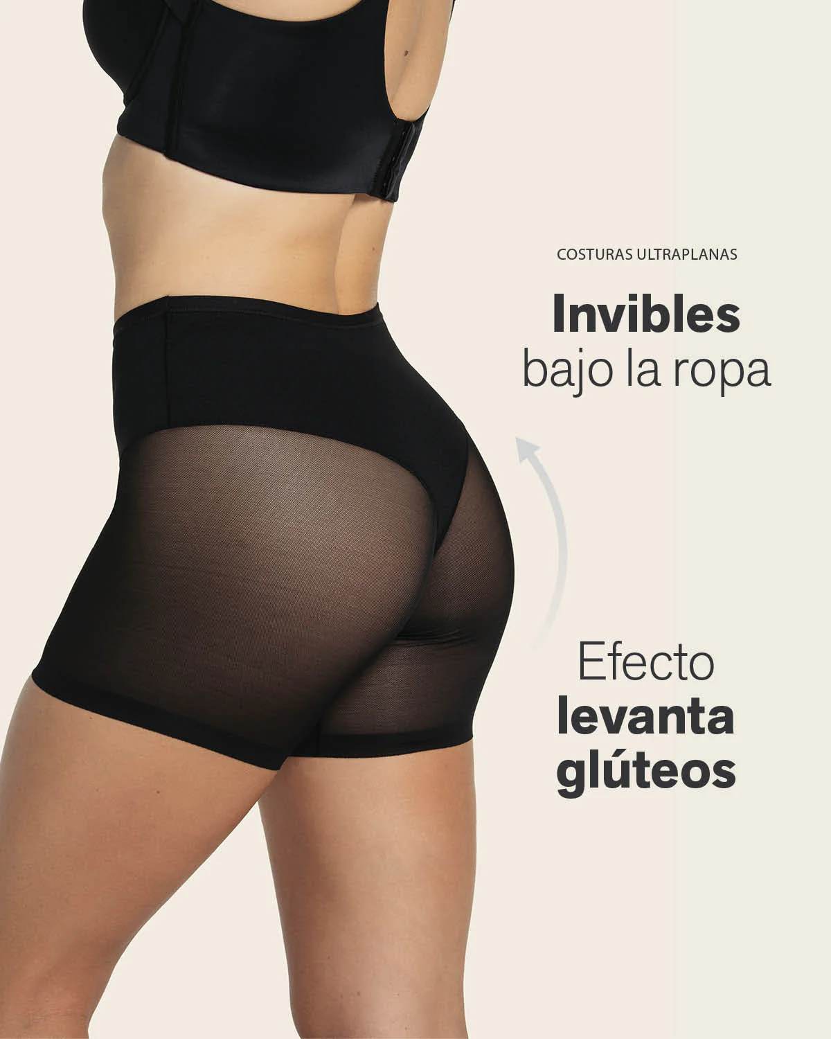Panty faja invisible de control efecto brasilera