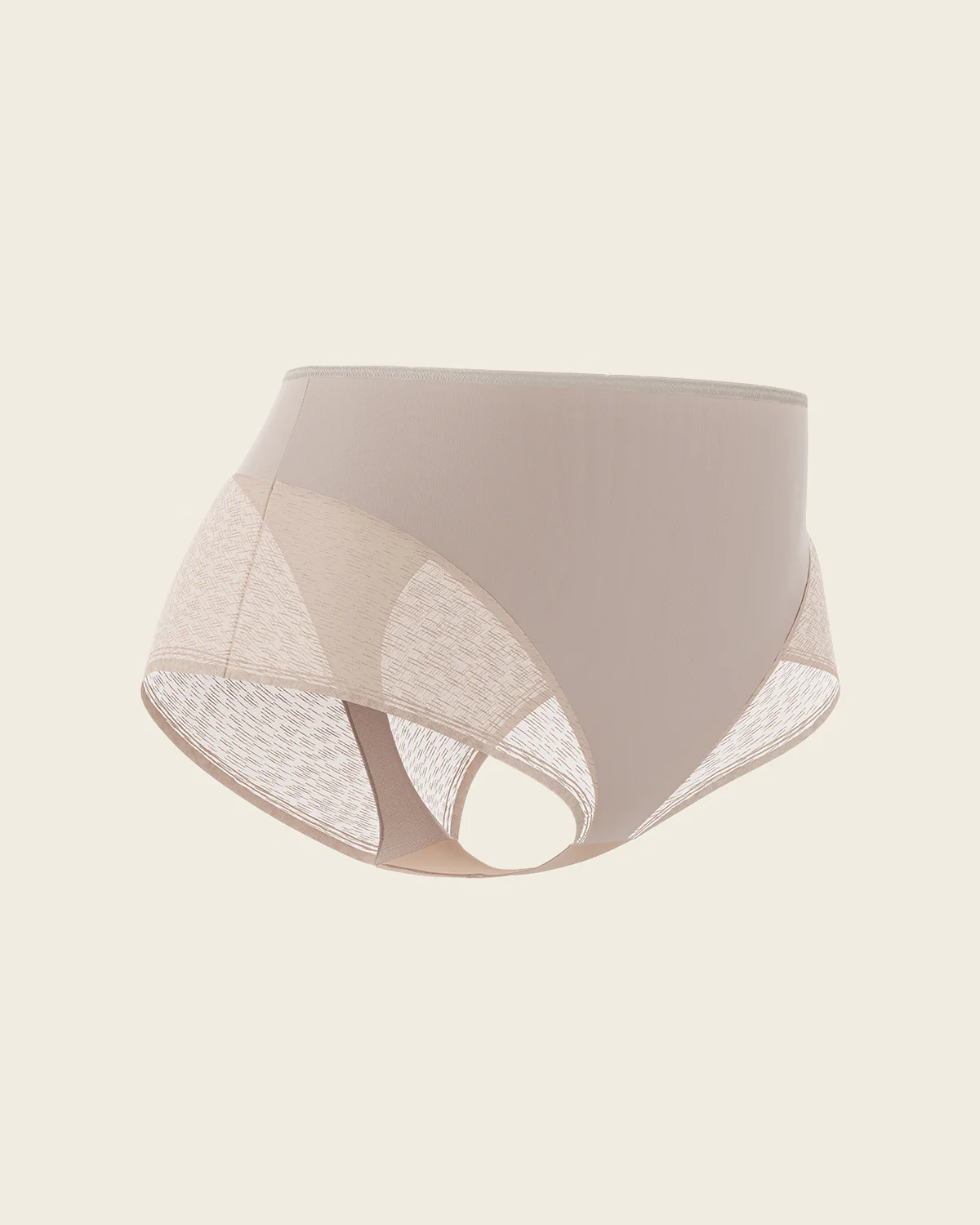 Panty faja clásico invisible con transparencias en glúteos y laterales