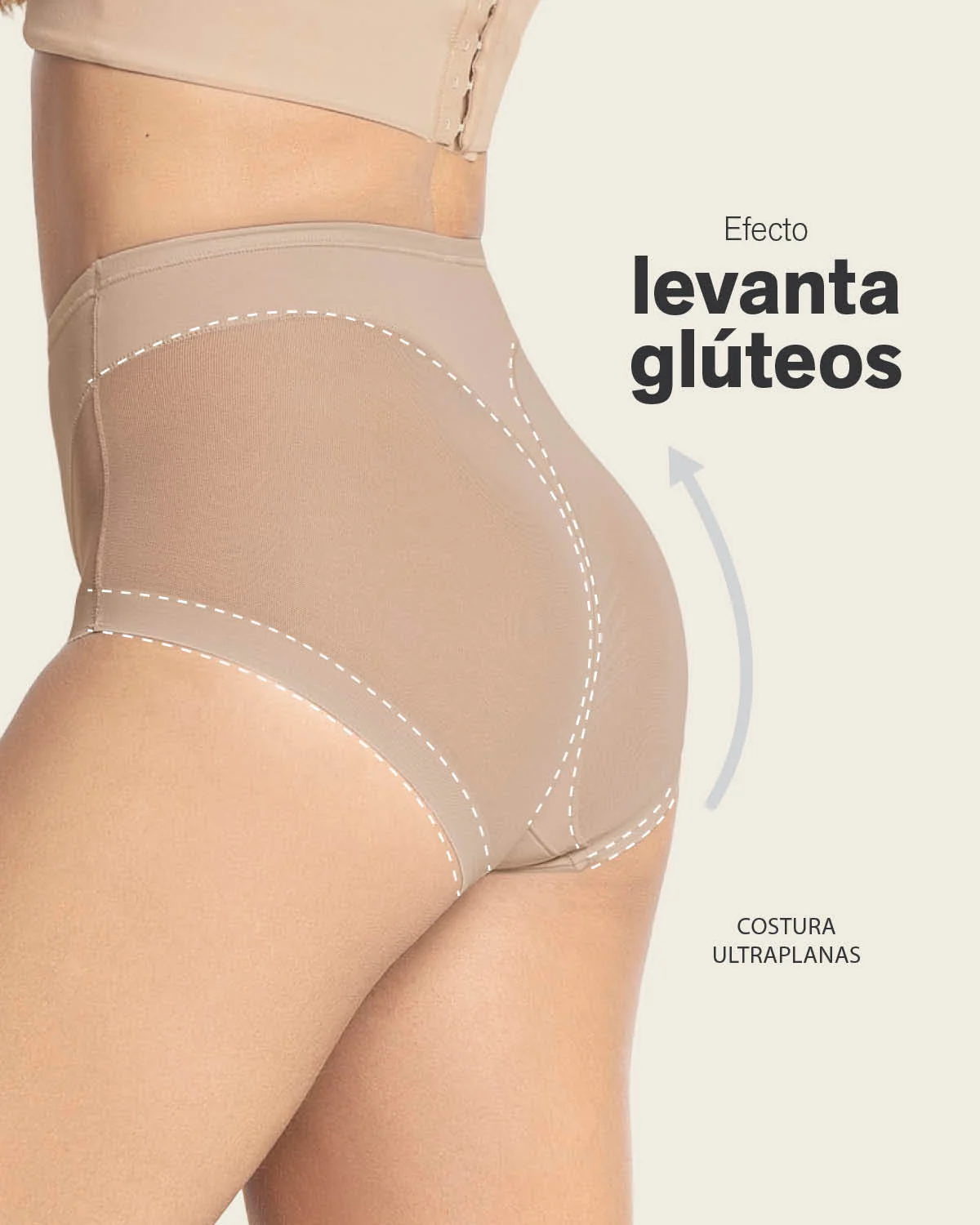 Panty clásico invisible con tul