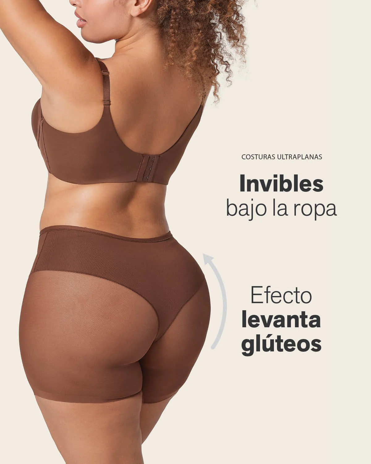 Panty faja invisible de control efecto brasilera