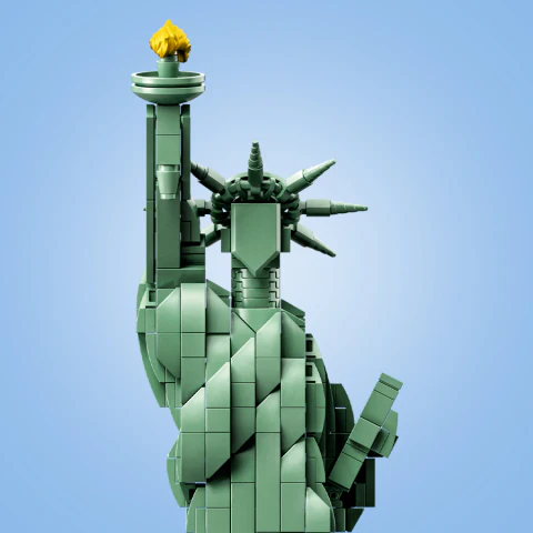 LEGO® Architecture Statue of Liberty Construction Toy for Adults 21042