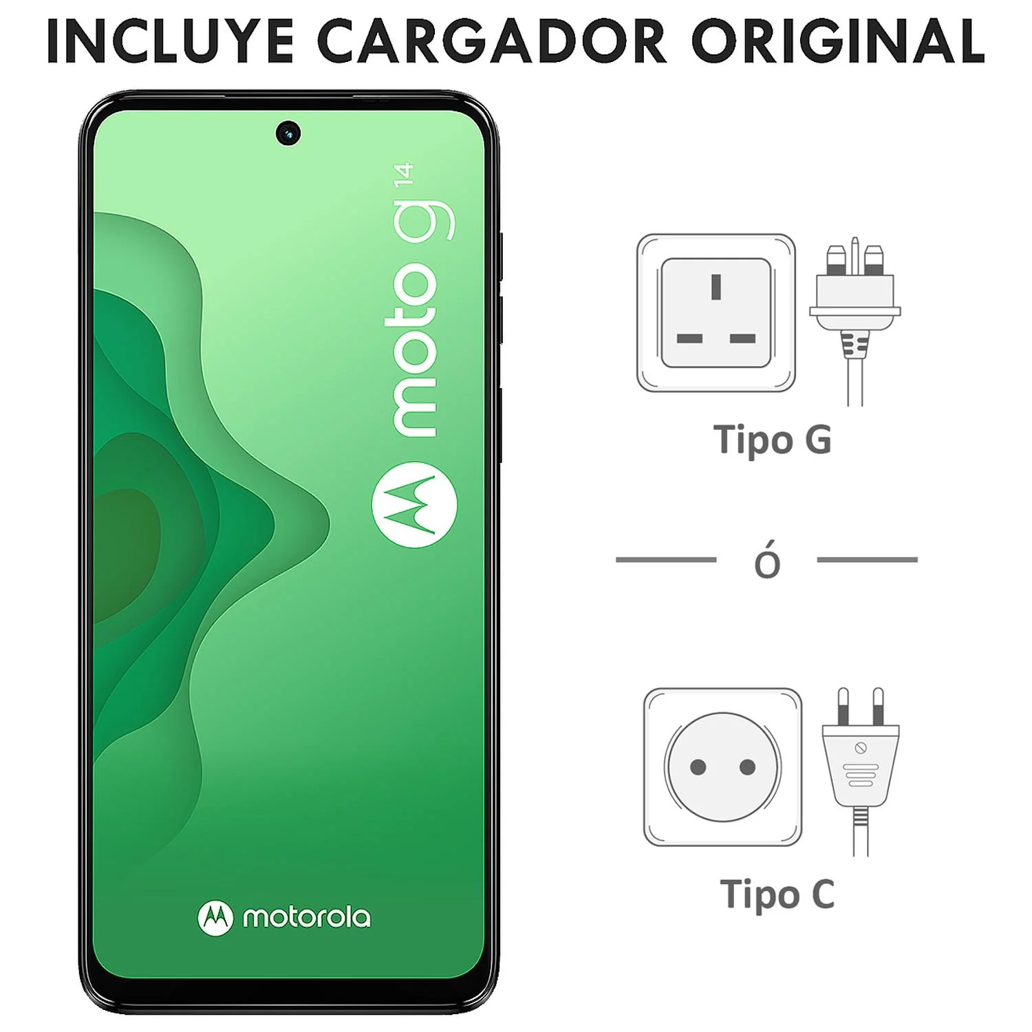 Celular MOTOROLA Moto G14 4G 4GB 128GB 6.5