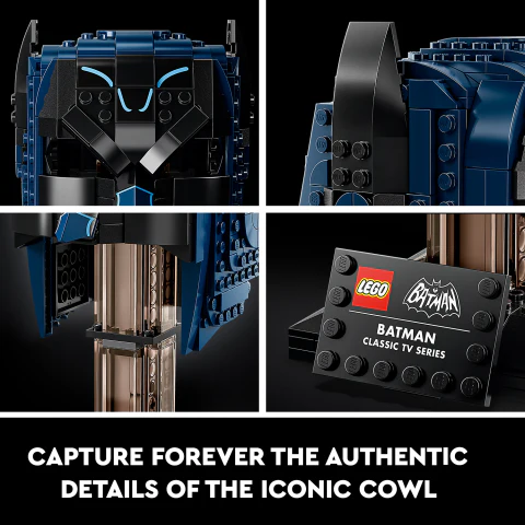 LEGO® DC Batman™ Classic TV Series Batman™ Cowl Building Kit 76238