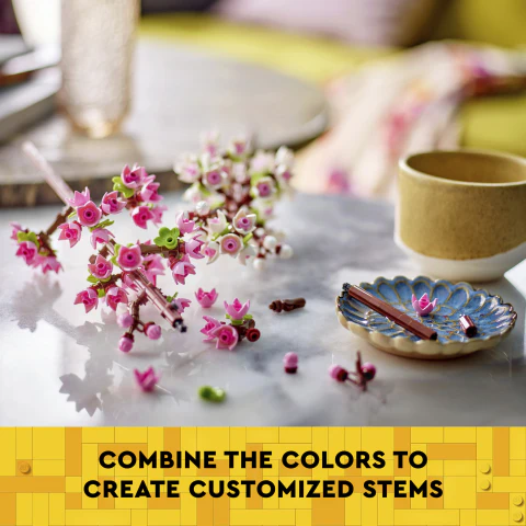 LEGO® Cherry Blossoms Flowers Decor Set 40725