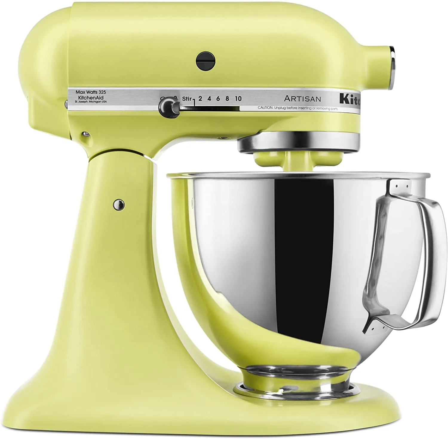 KitchenAid ® Artisan® Series  Batidora de pie con cabezal inclinado y protector de vertido
