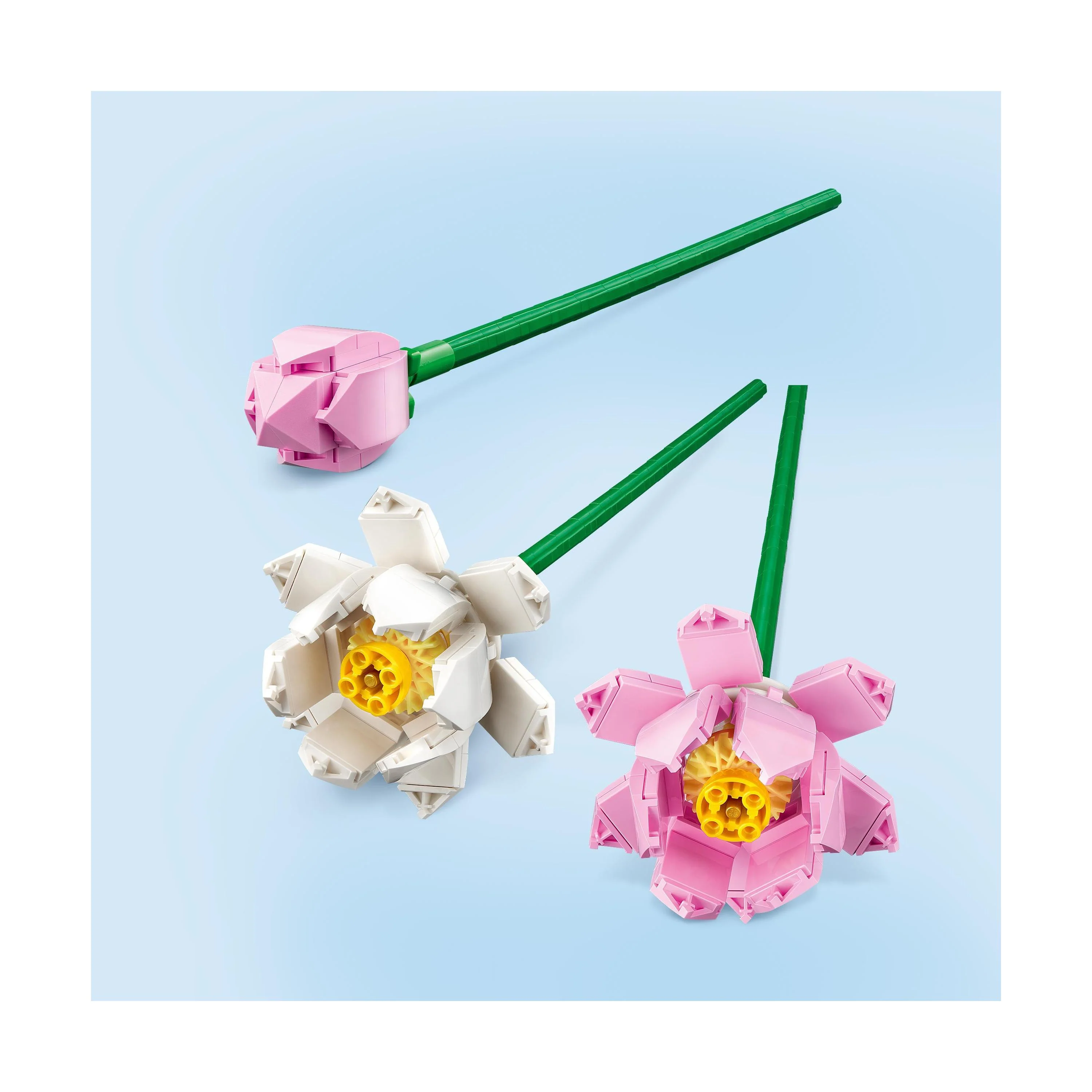 LEGO® Lotus Flowers Desk Decoration Set 40647