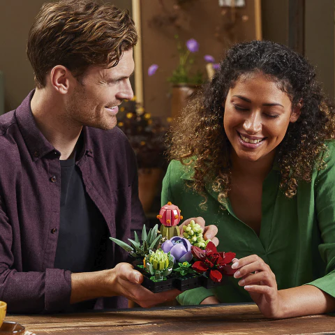 LEGO® ICONS Succulents Plant Decor Building Kit 10309