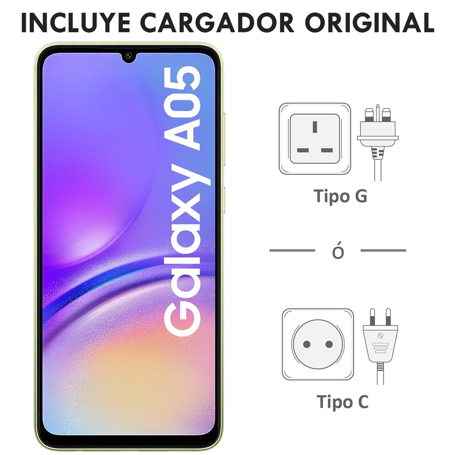Celular SAMSUNG Galaxy A05 4GB 128GB 6.7