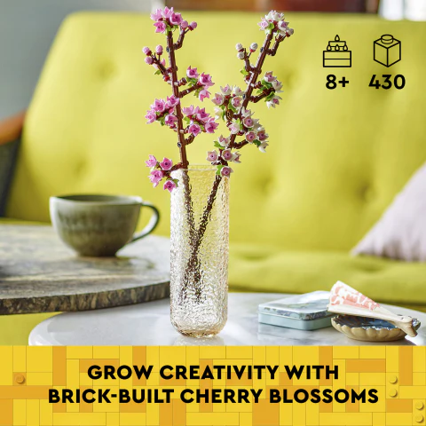 LEGO® Cherry Blossoms Flowers Decor Set 40725