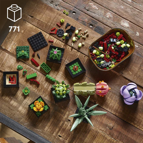 LEGO® ICONS Succulents Plant Decor Building Kit 10309