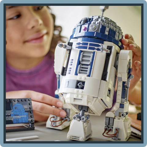 LEGO® Star Wars™ R2-D2 Model, Buildable Toy Droid Figure 75379