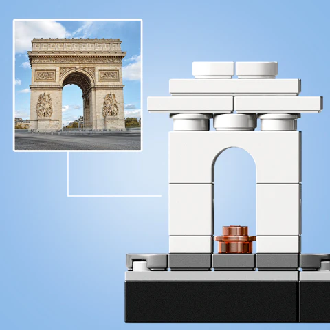 LEGO® Architecture Skyline Collection Paris Building Kit 21044