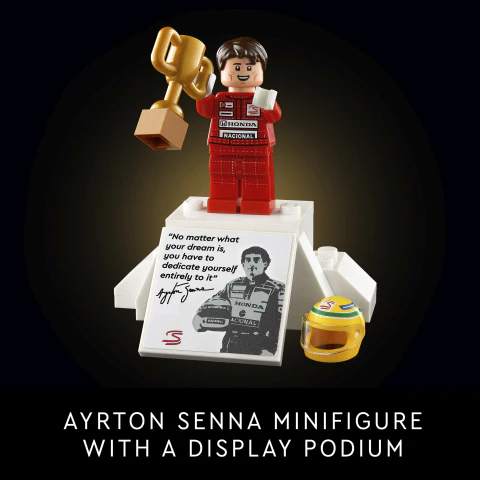 LEGO® ICONS McLaren MP4/4 & Ayrton Senna Set for Adults 10330