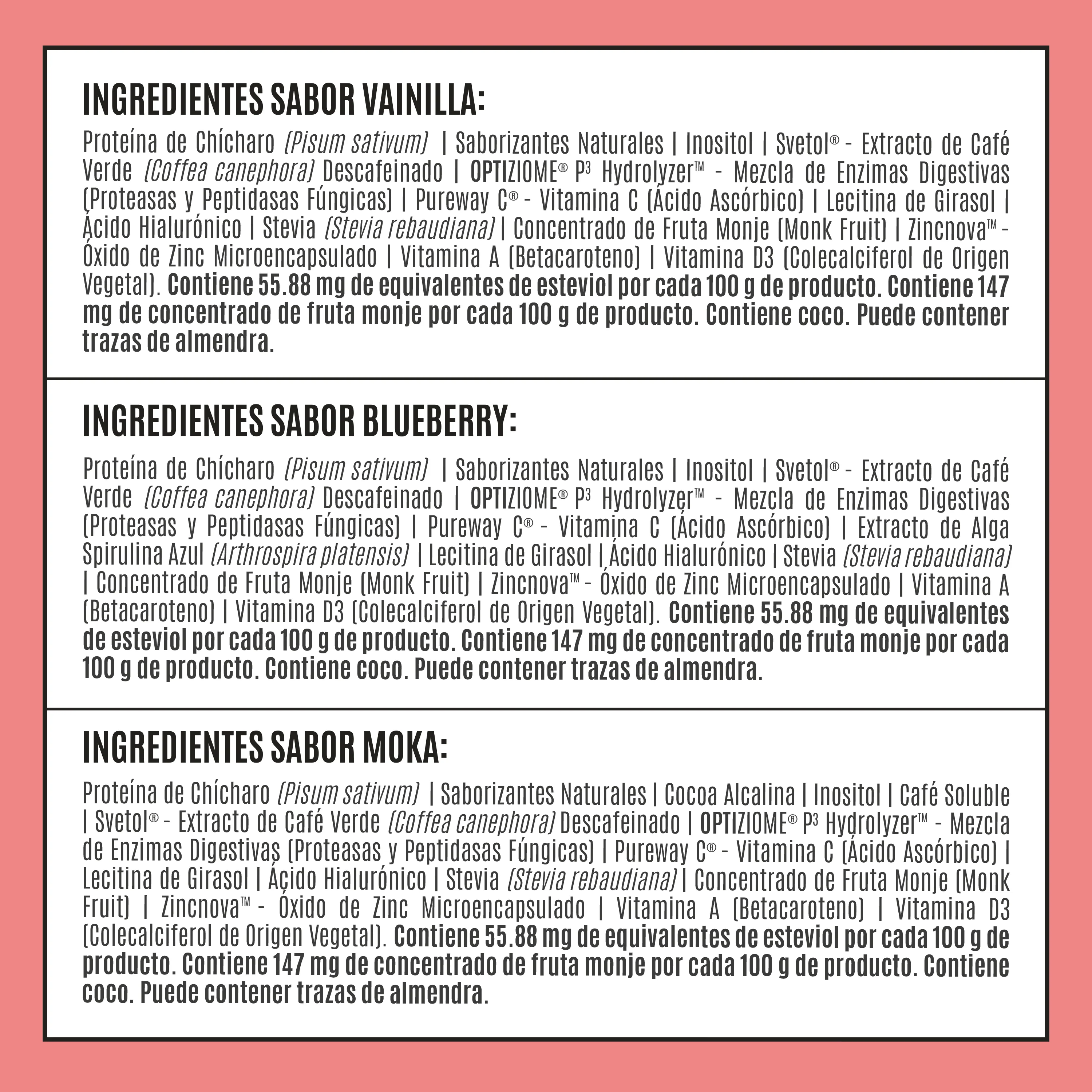 Fitmingo Protein Blueberry 10 pack sobres