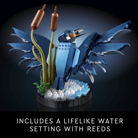 LEGO® ICONS Kingfisher Bird Building Kit for Adults 10331