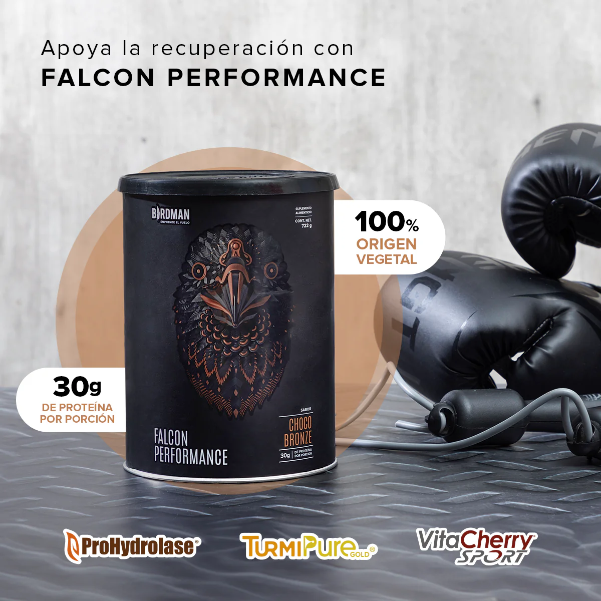 Falcon Performance Choco Bronze 722 g - 19 Servicios