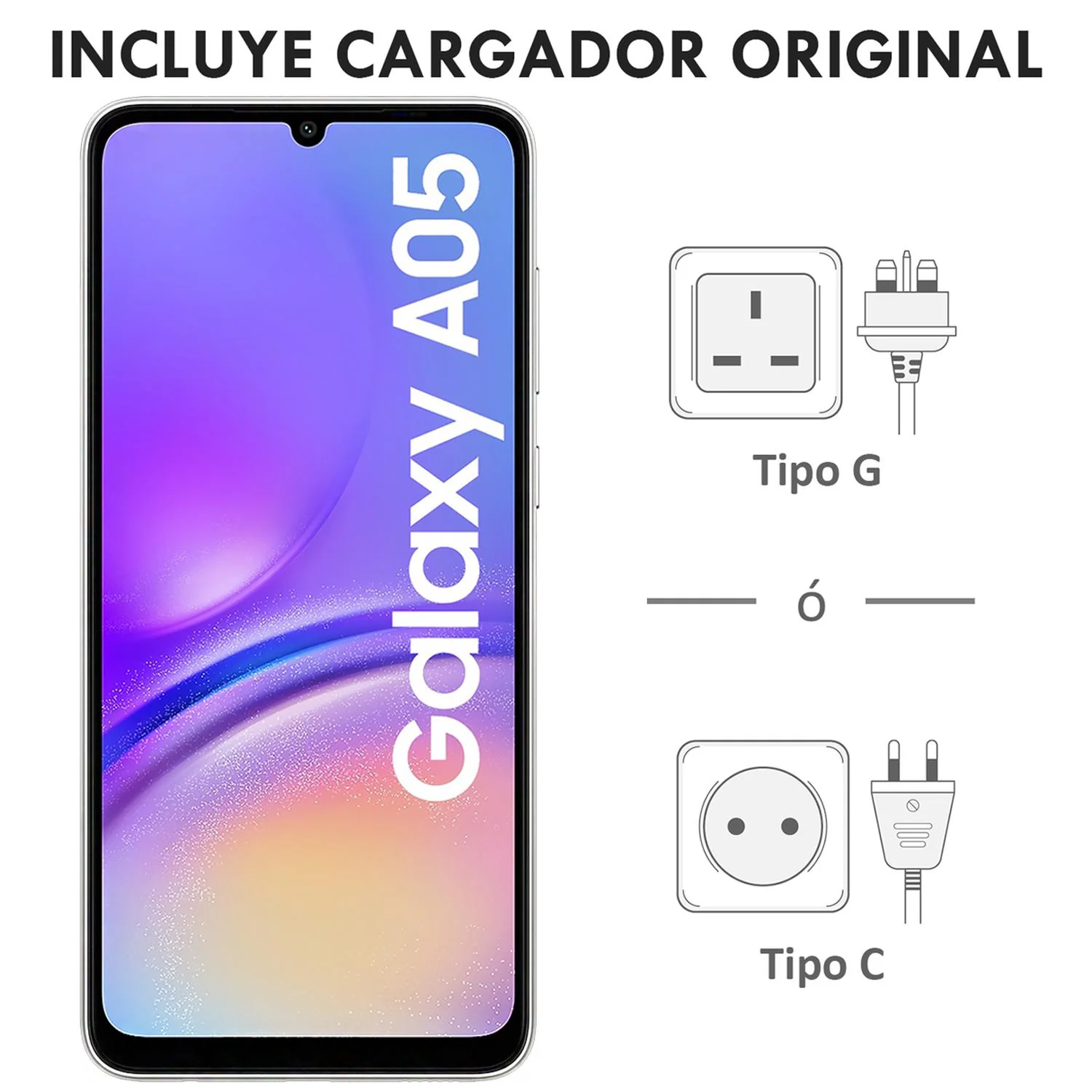 Celular SAMSUNG Galaxy A05 4GB 128GB 6.7